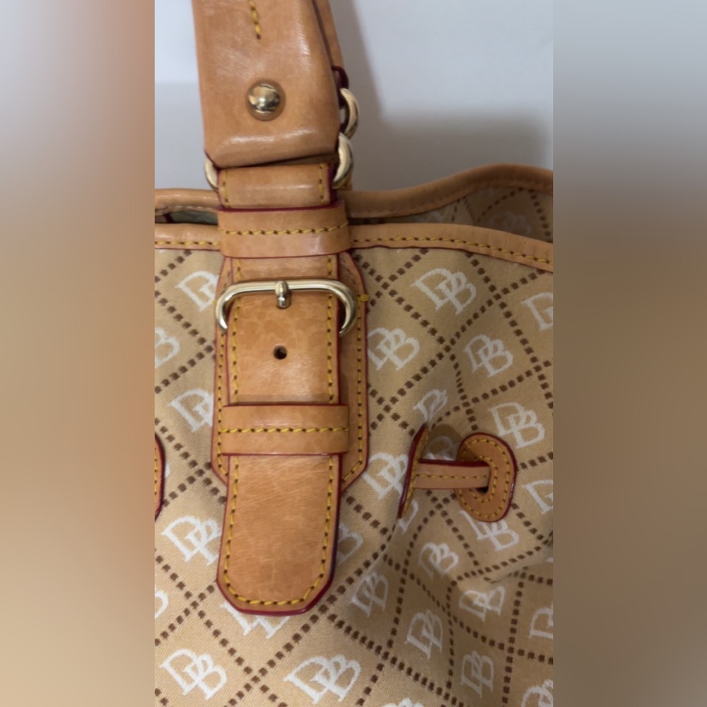 Dooney & Burke Patchwork Tote/Shoulder Bag - Picture 7 of 16